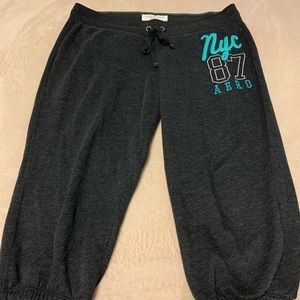Aeropostale Grey Sweat pants